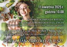 plakat Gminnej Olimpiady