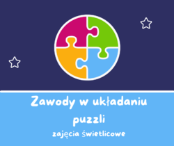 Dark Blue Illustration Happy National Puzzle Day Facebook Post